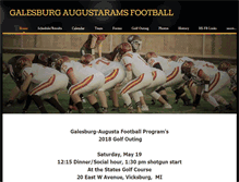 Tablet Screenshot of gafootball.net